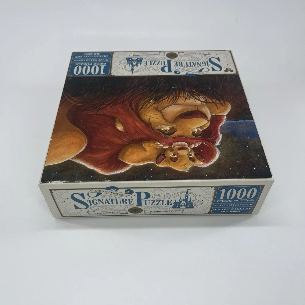Disney Parks Signature Puzzle The Lion King 20th Anniversary 1000 Piece Puzzle